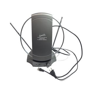 SuperSonic Amplified Indoor TV Antenna HD DTV VHF UHF FM Compatible Power Gain